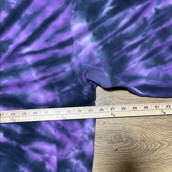 Purple Tie-Dye Hoodie - Picture 3 of 4